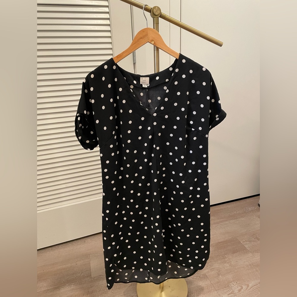 A New Day Women’s Dress Size L Black & White